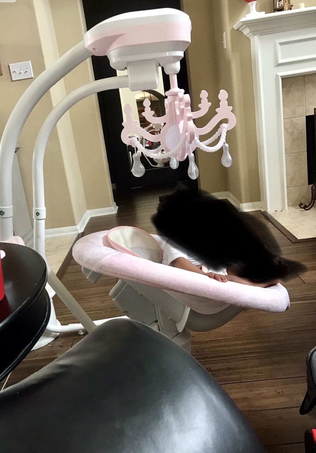 Fisher Price Swing with Chandelier