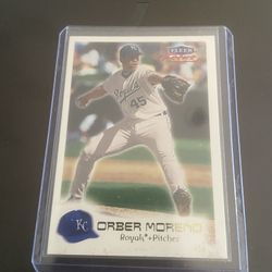 2000 Fleer Focus  Orber Moreno #114