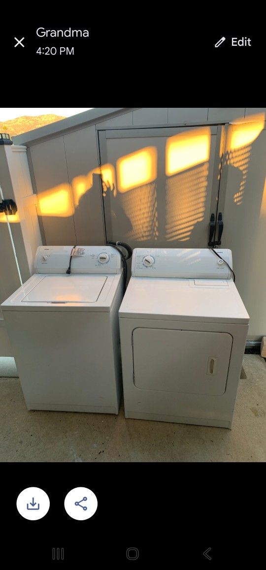 Kenmore Washer And Gas Dryer 