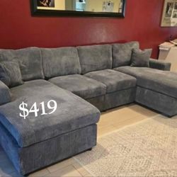 Gorgeous U-Shaped Sectional Sofa Set Brand New ‼️