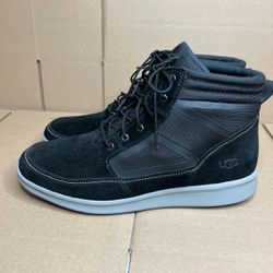 Ugg Hepner Field High Top Sneaker Boot Mens US 12 Black