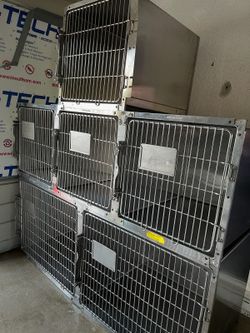 Veterinarian Cage Units / Grooming Cages