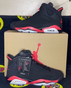 Retro Air Jordan 6 Infrared Salesman Size 10