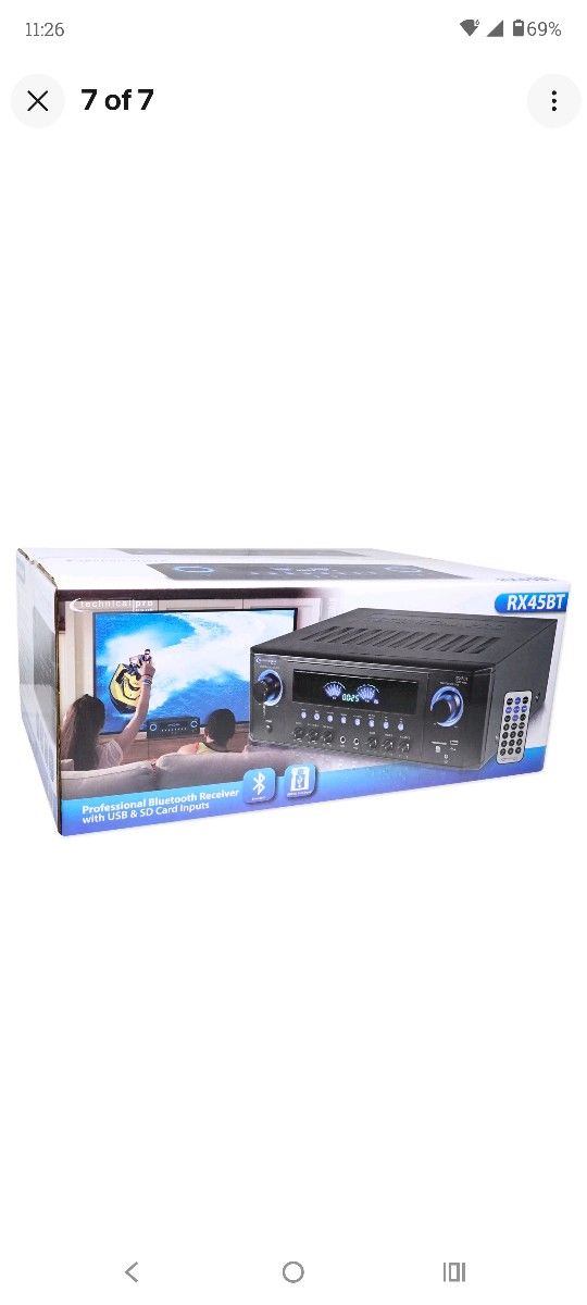 Technical Bluetooth Stereo Receiver 1000Watts