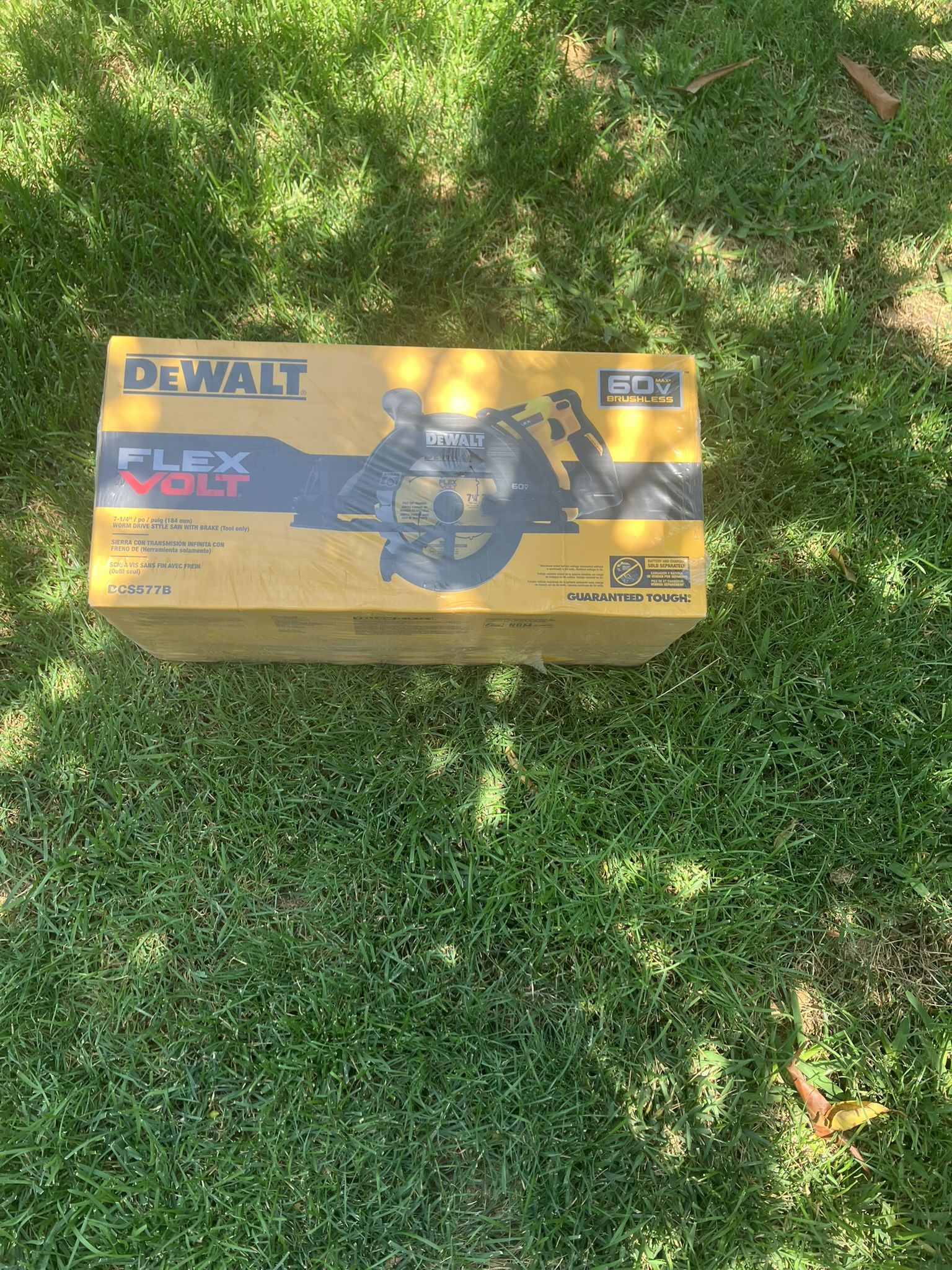 DEWALT FLEXVOLT 60V MAX Cordless Brushless 7-1/4 in. Wormdrive Style Circular Saw (Tool Only)