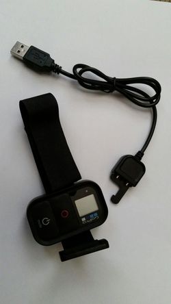 Gopro Remote with Charger and Strap