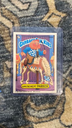Garbage Pail Kids Card #295B Amusement Parker