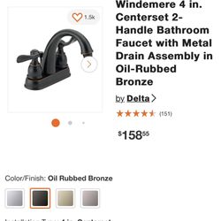 Delta Bathroom Facet 