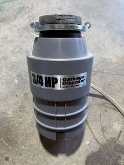 Garbage Disposal With Plumbing