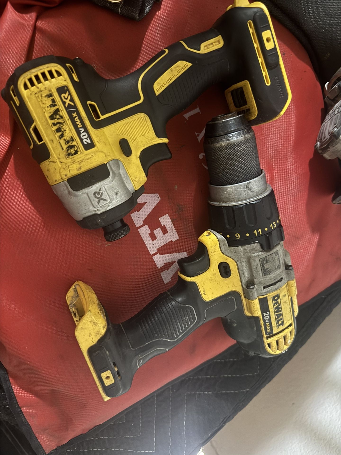 Dewalt 20v Impact And Hammer Drill