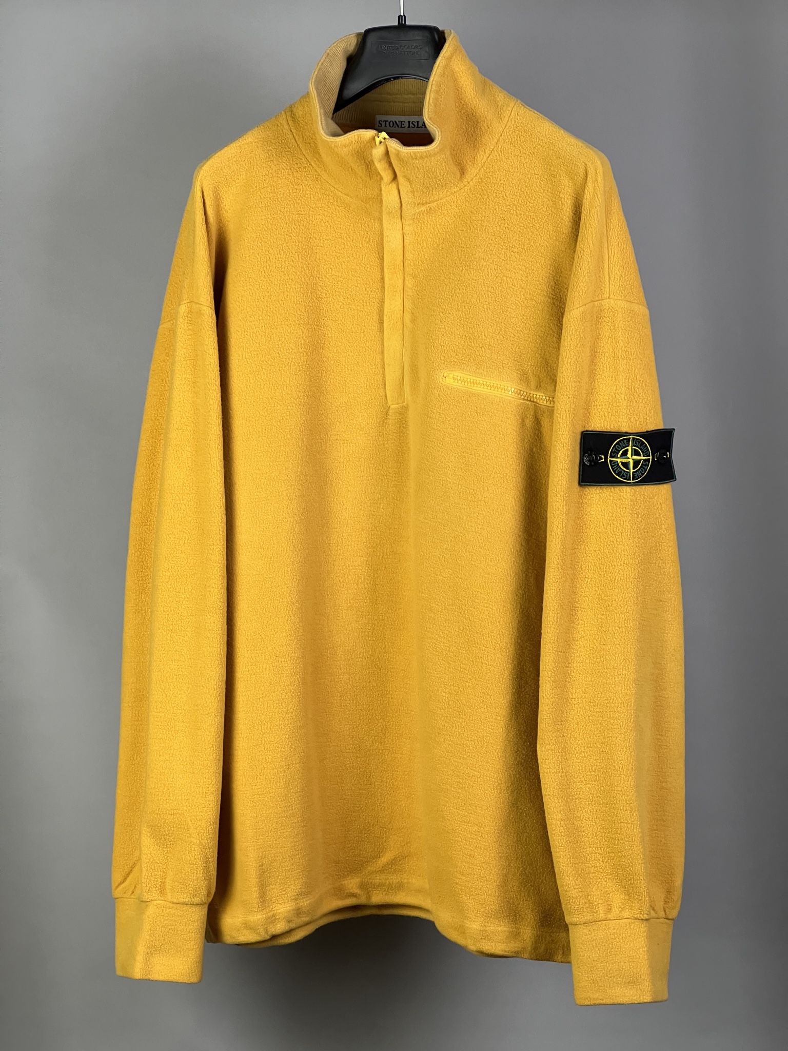 1/100 VERY RARE 80s Stone Island hand Fleece Sweatshirt