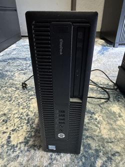 Complete HP Desktop Setup – i5 Quad Core, 32GB RAM, SSD + Samsung 22” Monitor