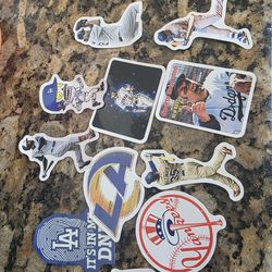 Dodger stickers