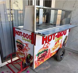 Carrito para hacer hot dogs