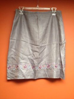 Gray skirt