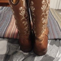 Reyme Crazy Tang Flower Stichet Cowgirl Boot  . Zise  24 Mexico 