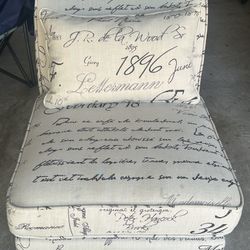 Armless Accent Chair