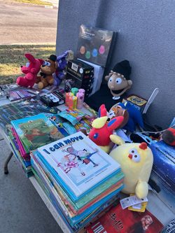 Toys and books