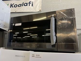 BLACK STAINLESS STEEL OVER THE RANGE MICROWAVE