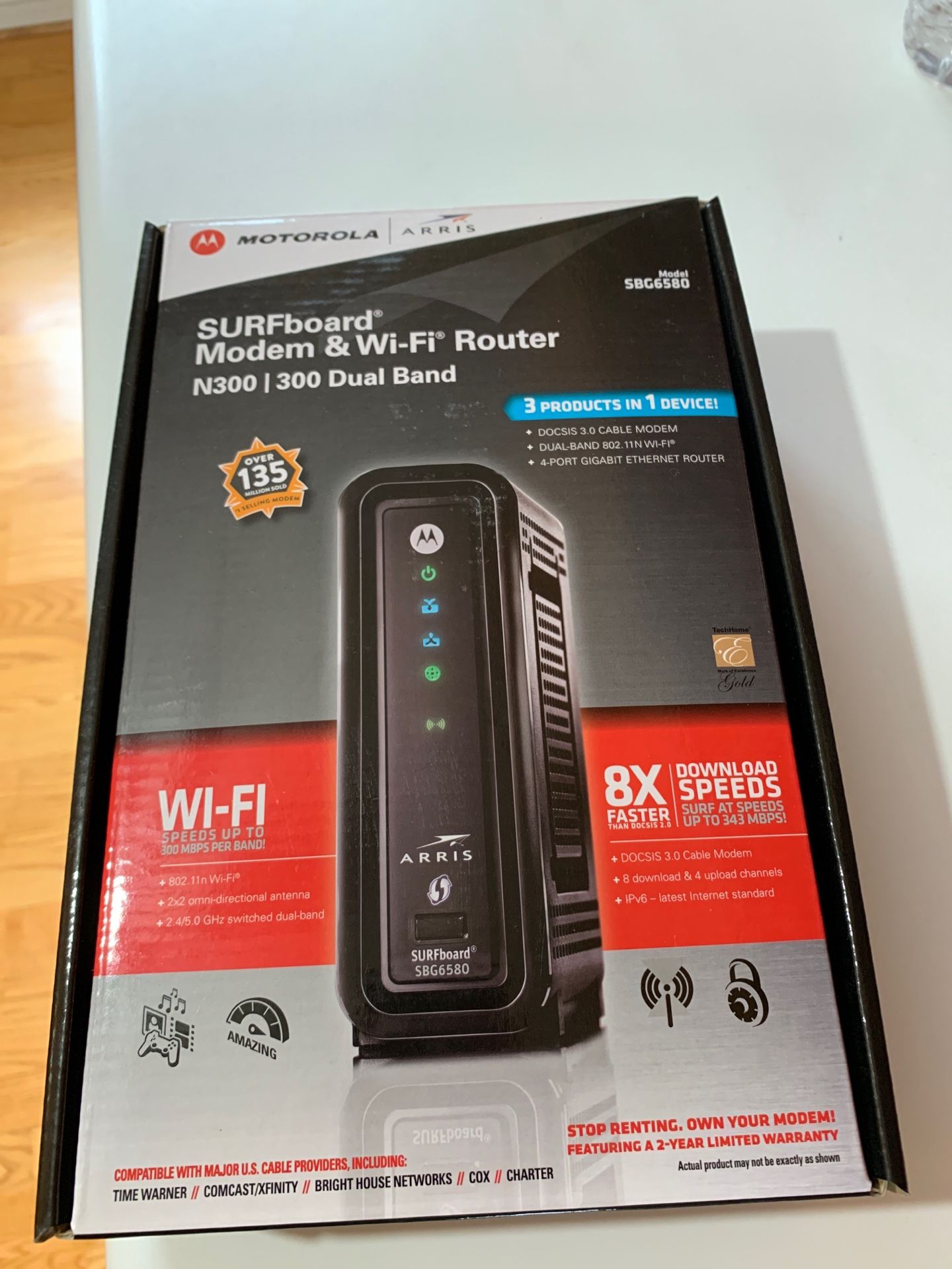 Motorola arris modem & WiFi router