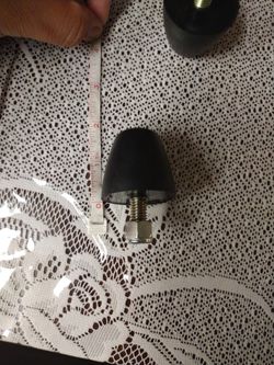 Polyurethane Bump stops (New) 9/16 x 1 5/8 Cone Black