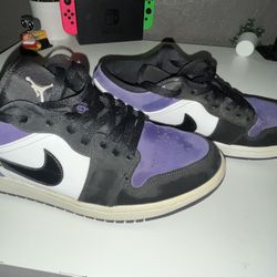 NIKE COURT VISON JORDANS1 LOWS