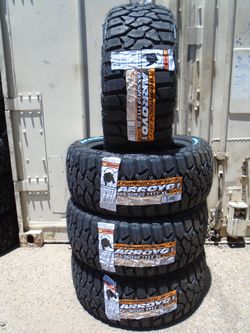 265/50/20 New Arroyo Tamarock R/T White Letter Tires
