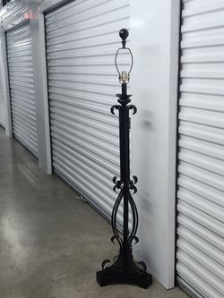 Tall Black Floor Lamp