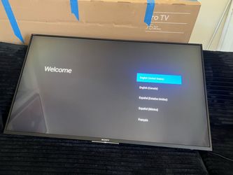 43” and 65” TV’s