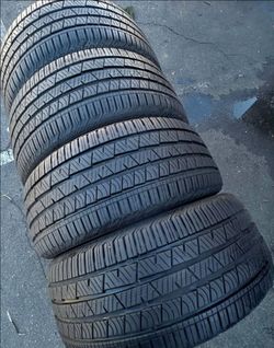 255 45 20 Continental Tires Con 80% de Vida Las 4