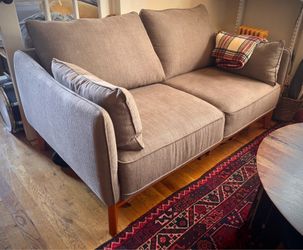 Jollene 62” fabric loveseat sofa