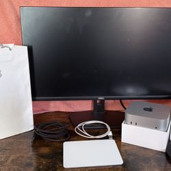 Apple Mac Mini M4 16gb With 1080p Monitor And Magic Trackpad 2