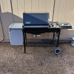 Weber Gas Grill With Side Burner