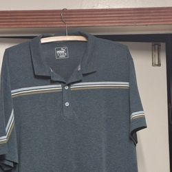 Puma Men's Green Polo Shirt