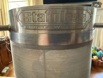 Stainless Brewing HS26 Hop Spider with seam welds Size: 6-5/8" x 18"