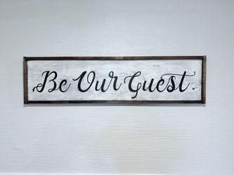 Rustic Wooden Sign