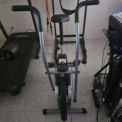 Upright Exercise Bike with Handlebars