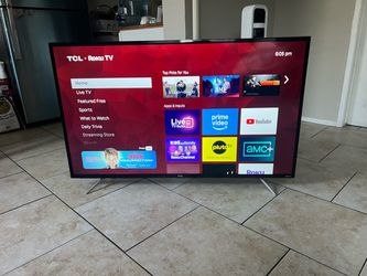 50 Inch 4K TCL Roku Smart TV