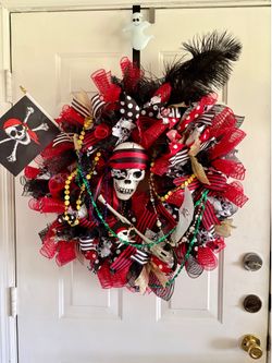 Gasparilla Pirate Wreath