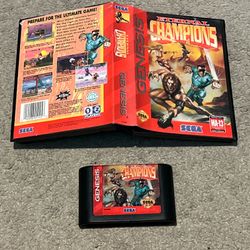 Eternal Champions (Sega Genesis, 1993) No Manual Tested