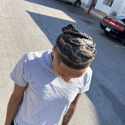 7 Stich braids 