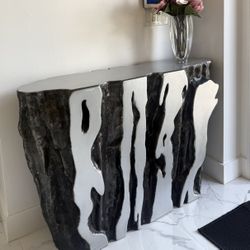Sequoia Wood Root Entry/Sofa Table - ONE OF A KIND!