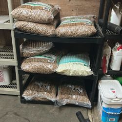 9 Bags Of Soft Wood Bedding