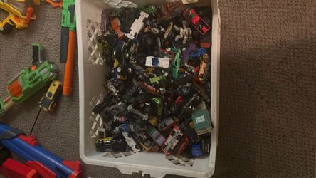 Hot wheel and Match box cars