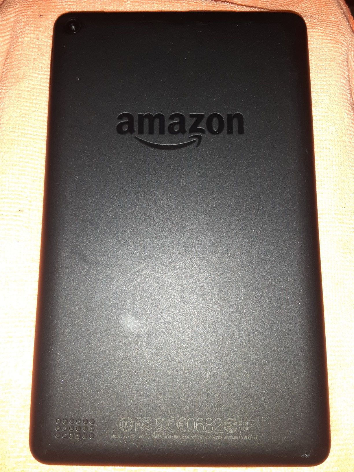 Kindle fire tablet!