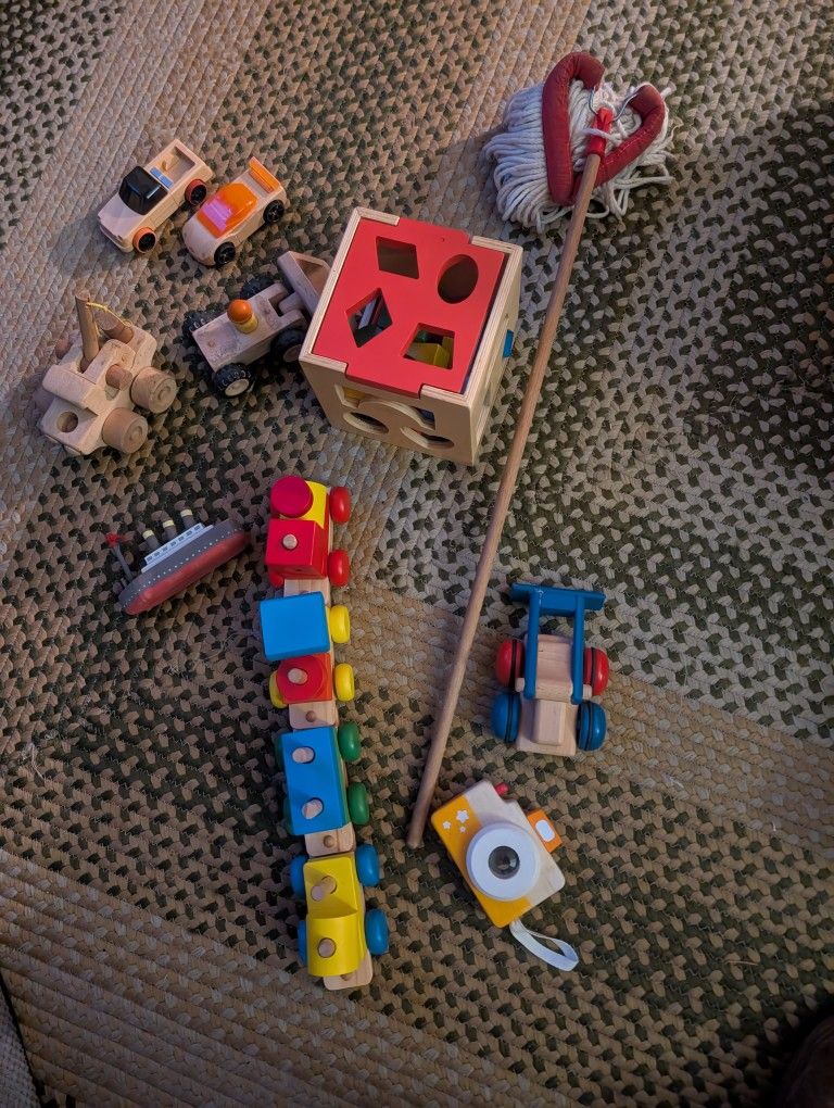 Quality Wooden Toys Lot