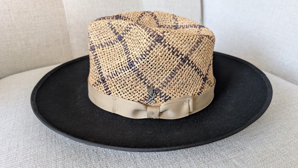 Official Carlos Santana - Straw Fedora - Hand Woven - Hecho En Mexico!