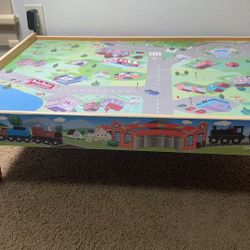 Kids Train Table + Free Surprise Toys (3 pcs)