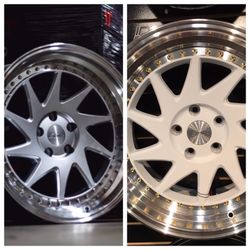 ESR SR09 wheels 18" 5x114 5x100 5x120 (only 50 down payment and no CREDIT CHECK)