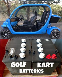 golf Cart batteries 6v/8v/12v